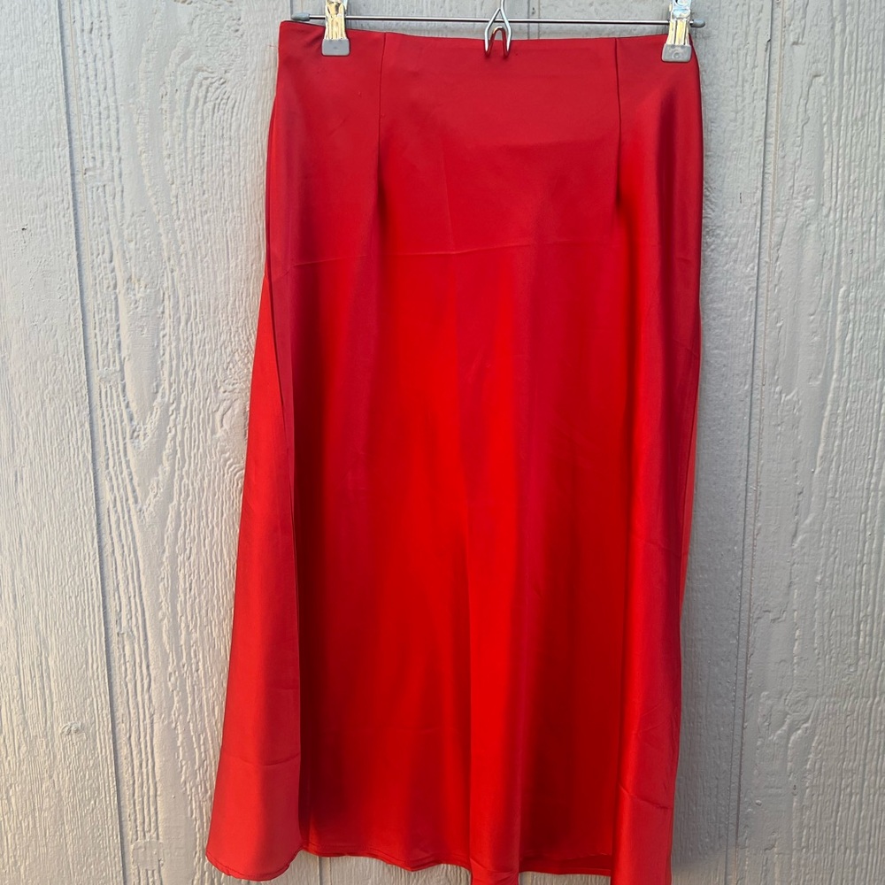 Elegant Red Skirt